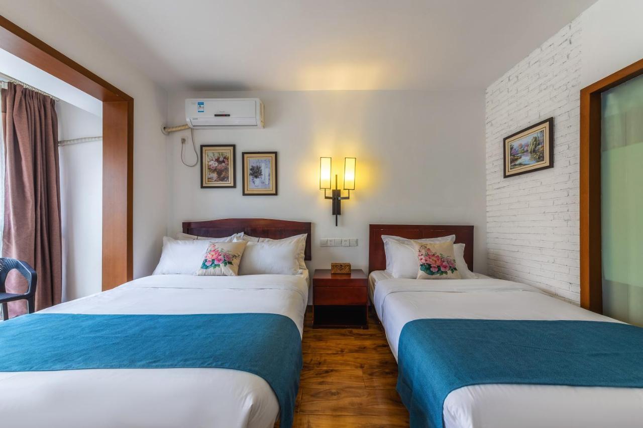 Serene Vale Inn Guilin-Free One Way Pick Up Service To High-Speed Railway Station For 2 Nights מראה חיצוני תמונה